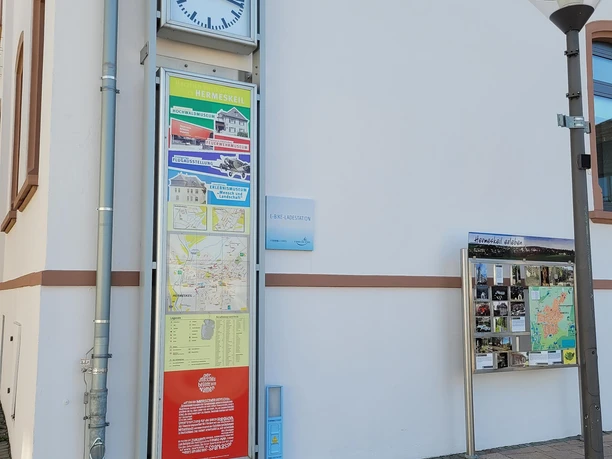 Ladestation Rathaus, Fußgängerzone, Hermeskeil