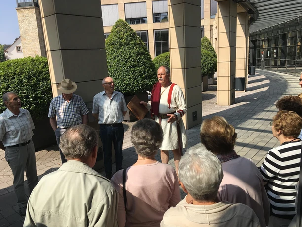 Startpunkt der römischen Stadtführung