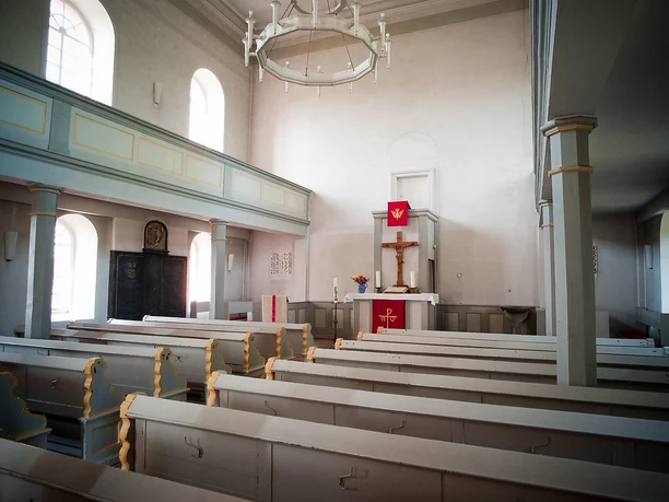 Kirche Frücht innen