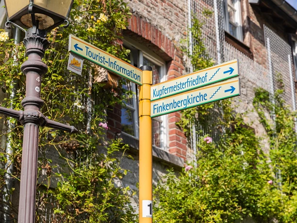 Beschilderung in Stolberg