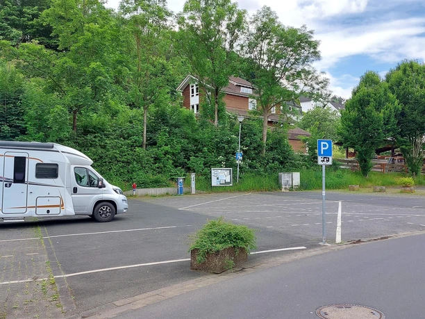 Wohnmobil Stellplätze am Aquarenabad