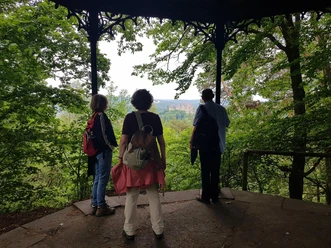 Blick aufs Schloss
