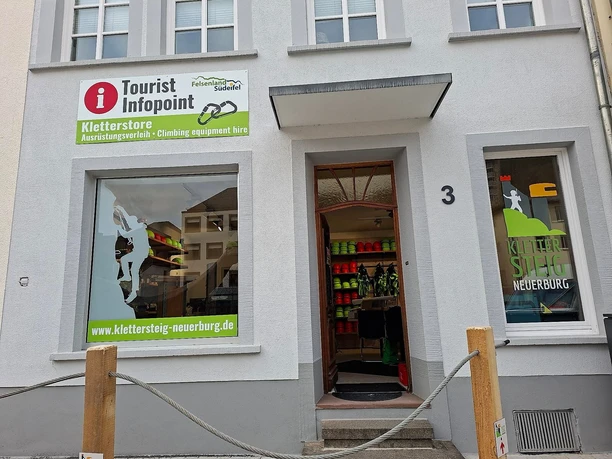 Infopoint und Kletterausrüstungsverleih Neuerburg