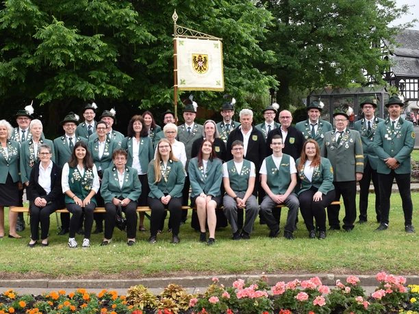 Schützenverein Gruppenfoto