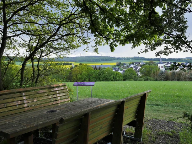 Eifelblick mit Aussicht auf Bickenbach