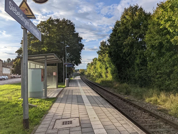 Haltepunkt an der Strecke Landau-Pirmasens Haltepunkt an der Strecke Landau-Pirmasens