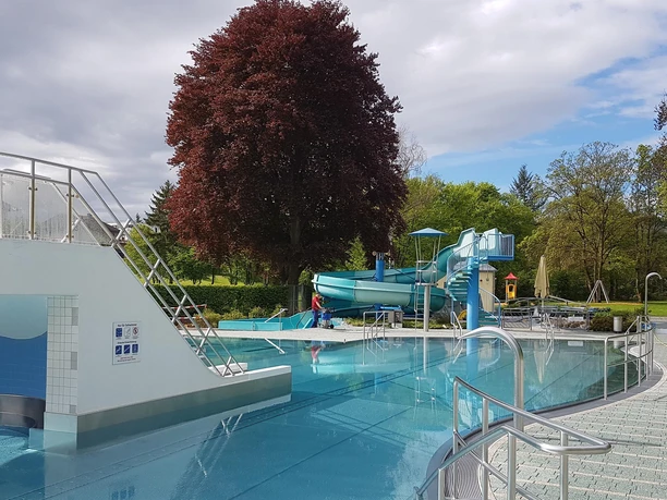 Freibad Wöllstein Säule