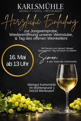 Wiedereröffnung & Weinprobe