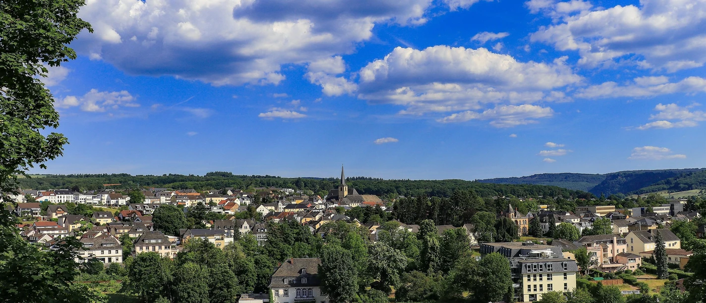 Blick auf den Stadtteil Beurig