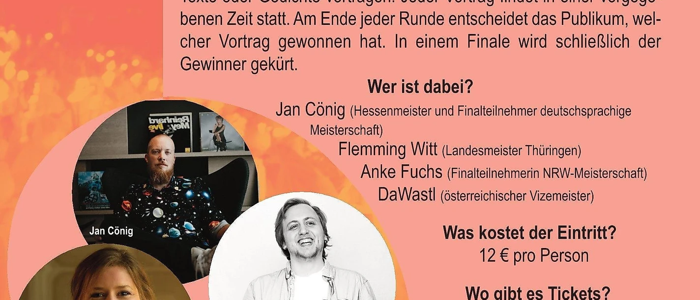 Veranstaltungsplakat