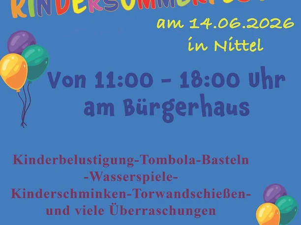 Kinder Sommerfest