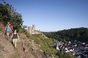 Unterwegs auf dem "Monrealer Ritterschlag"