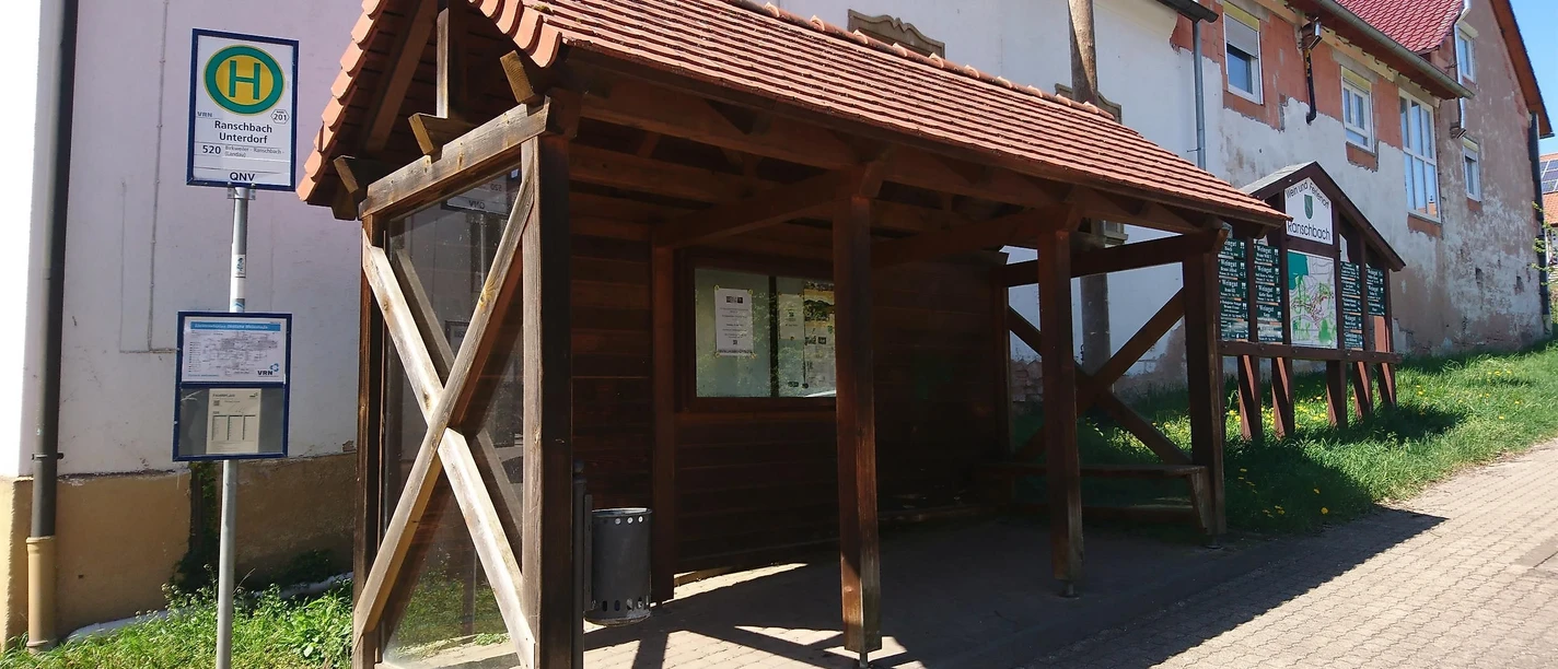 Bushaltestelle Ranschbach Unterdorf
