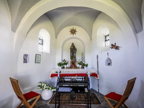 Innenansicht Sankt Anna Kapelle
