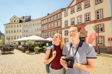 Touristen am Domplatz