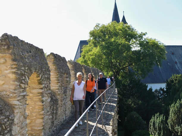 Führung auf dem Wehrgang Führung auf dem Wehrgang