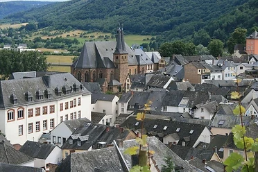 Blick auf Saarburg