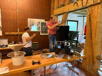 Mobile Brauanlage der Firma Speidel