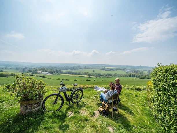 Ausblich Cafe Bel Vue in Orsbach