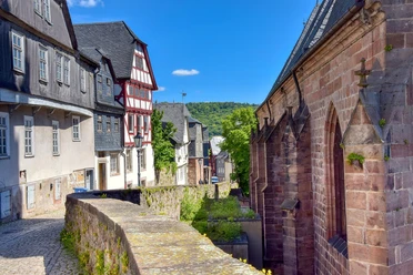 Lutherische Pfarrkirche in der Oberstadt Marburgs