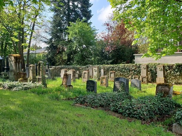 Blick über den jüdischen Friedhof 2
