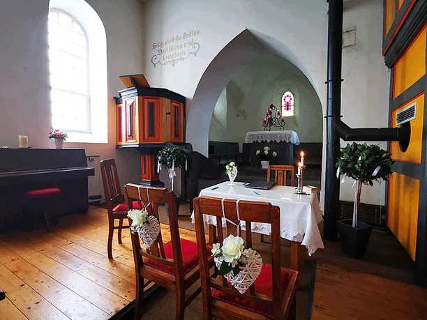 Trauung in der Kirche