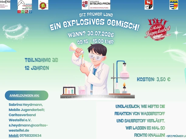 Flyer Ein explosives Gemisch!