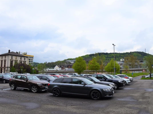 Parkplatz Afföllerwiesen in Marburg