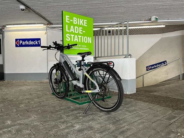 Tiefgarage Ladestation