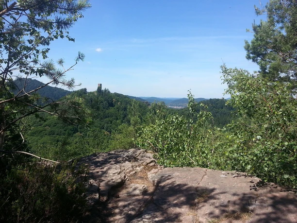 Aussicht vom Slevogfels Aussicht vom Slevogfels