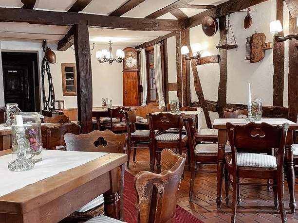 Romantikhotel Alte Vogtei Speiseraum