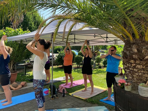 Yoga im Weingut (2)