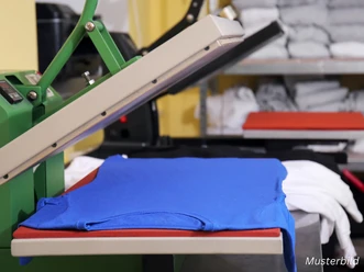Musterbild Kleidung bedrucken