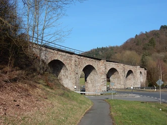 Eisenbahnviadukt der Scheldetalbahn Niederscheld