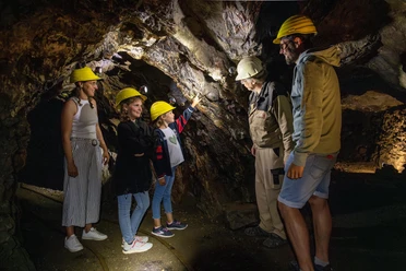 Im Besucherbergwerk Grube Bendisberg