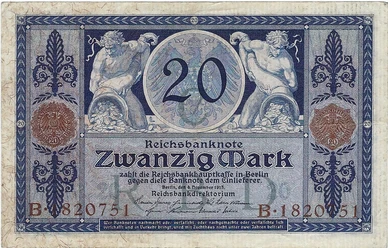 Kunst auf Banknoten