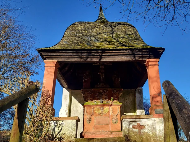 Aufgang zur Heiligkreuzkapelle