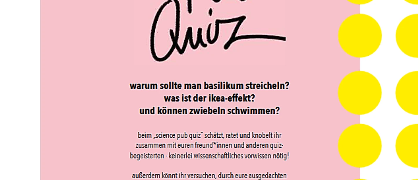 Science Pub Quiz