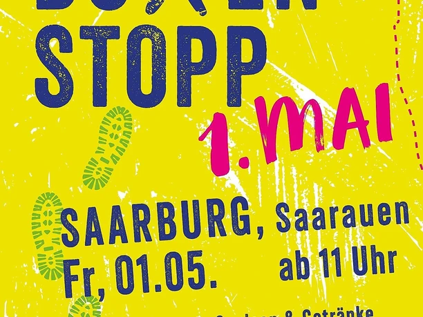 Plakat Boxenstopp 1. Mai 2026