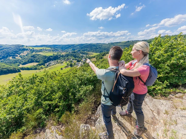 Aussicht Eifel-Blick Schöne Aussicht bei Einruhr