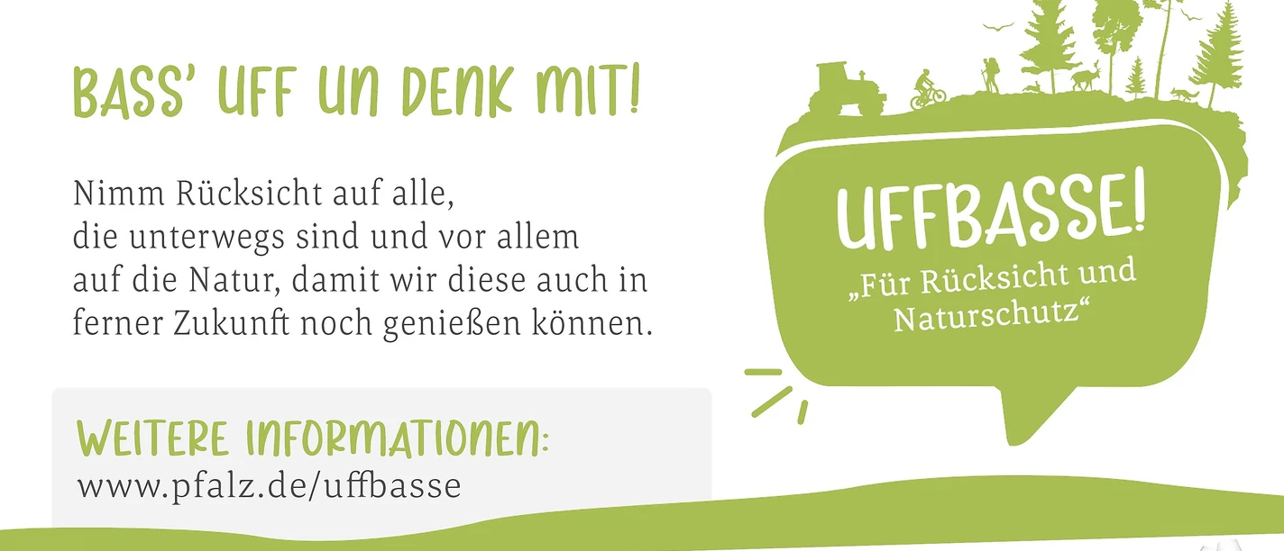 UFFBASSE! im Wald - Für Rücksicht und Naturschutz