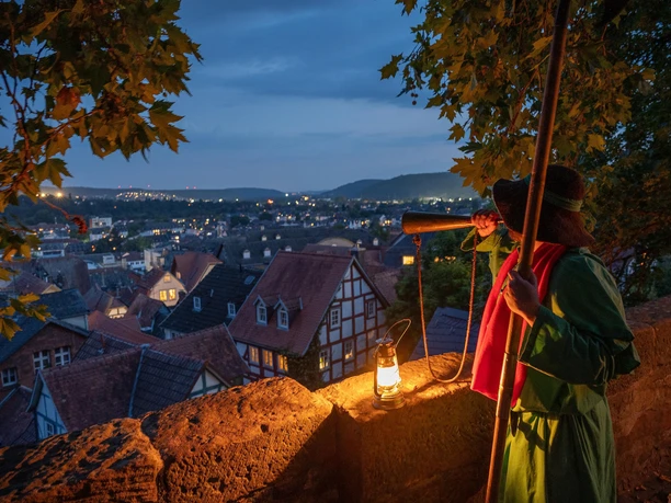 Marburger Nachtwächter am Lutherischen Kirchhof