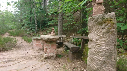 Rastplatz am Eichelbergweg