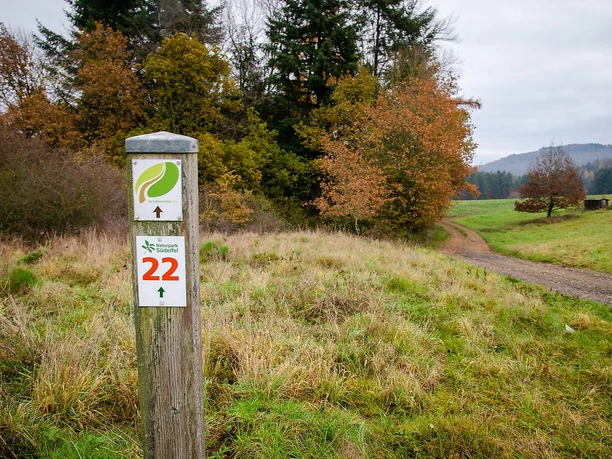 Beschilderung der Route Nr. 22