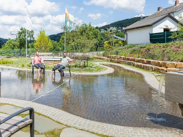 Entspannen im Wassergarten