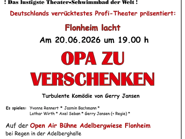Opa zu verschenken Flonheim