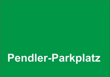Pendler-Parkplatz