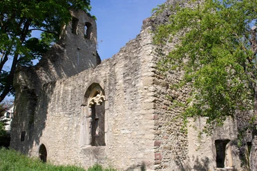 Außenansicht der Kirchenruine St. Maria Magdalena