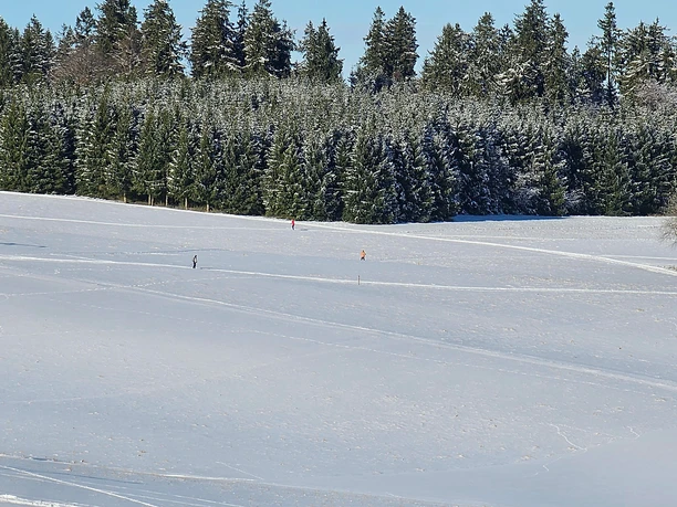 Ski Langlauf an der Hohen Acht