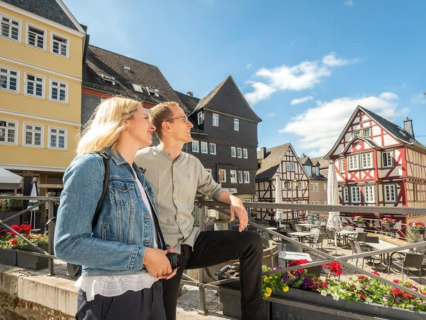 Blick zur Engelsgasse Blick zur Engelsgasse